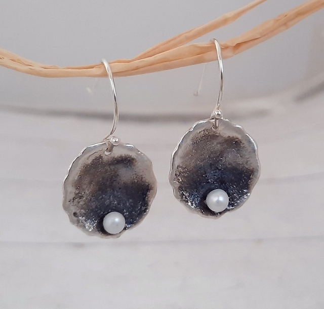 עגילי כסף 925 תלויים