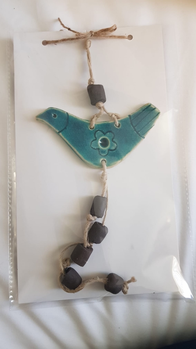 מובייל ציפור גדולה מקרמיקה