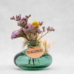 זר NURI בקבוק וינטג ירוק