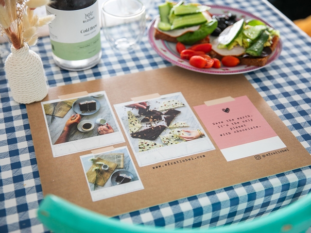 מארז זוג פלייסמטים לשולחן האוכל