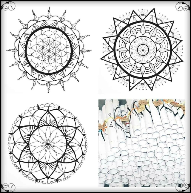 מארז מהודר של 3 פוסטרים לצביעה