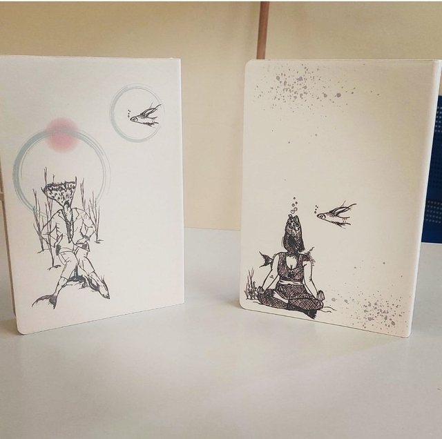 "סיפורי דגים" - מחברות מעוצבות