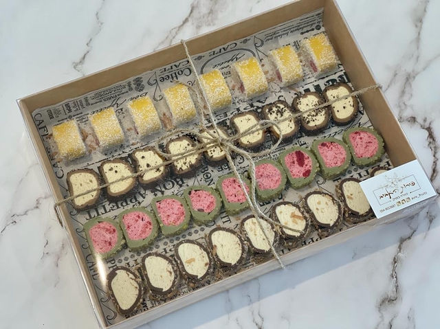 מארז סושי פירות ושוקולד 32 יחידות