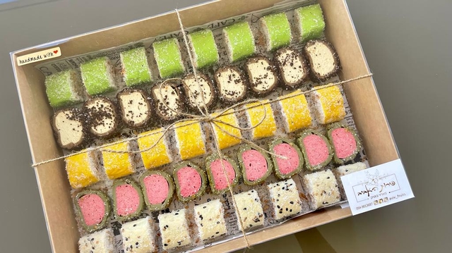 מארז סושי פירות ושוקולד 40 יחידות
