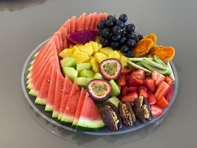 מגש פירות העונה קוטר 35 ס''מ