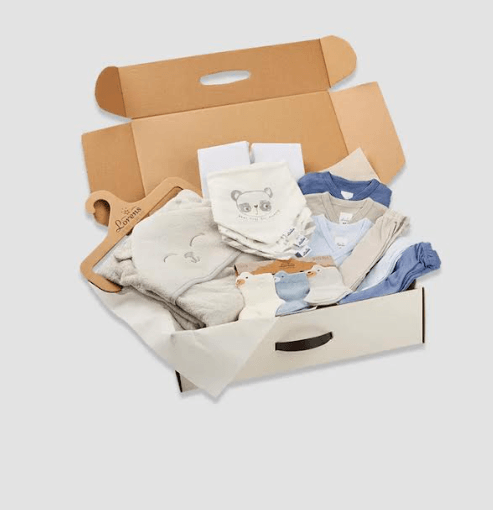 מארז לידה פנדה כחולה