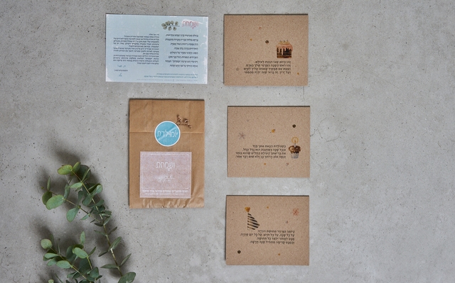 מארז 3 גלויות ״יום הולדת״